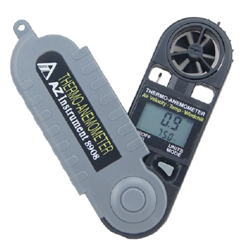AZ-8908 Mini Windspeed Meter Anemograph Anemometer Meter Smart Tool✦Kd