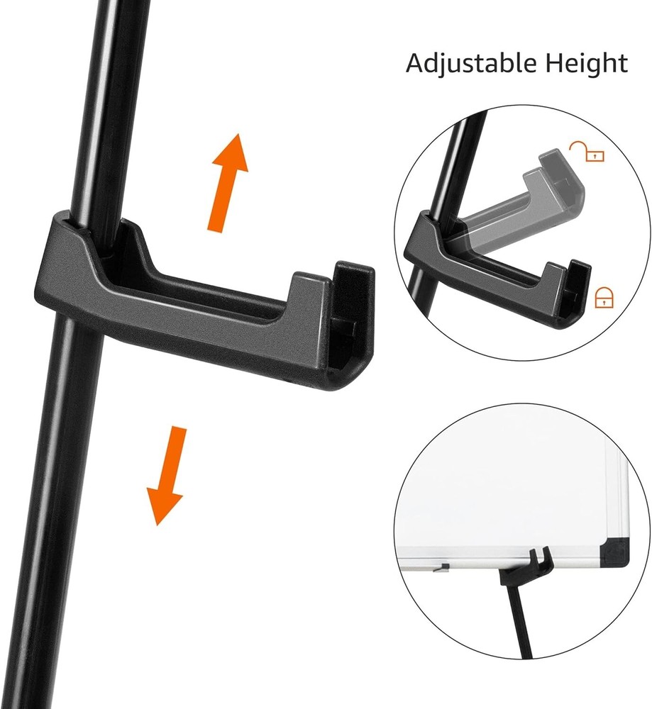 Amazon Basics Easel Display Stand, Instant Floor Poster, Lightweight Collapsible