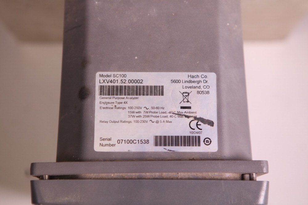 Hach SC100 LXV401.52.00002 General purpose analyzer