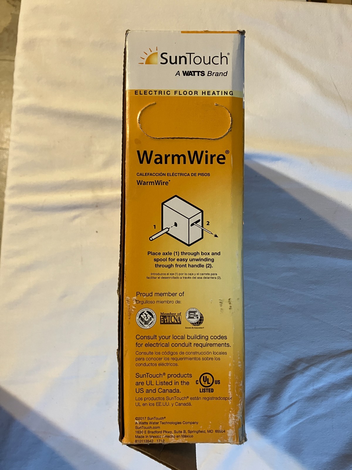 SunTouch 120070WB-RST WarmWire 14AWG, 70 sq ft, Used For HeatMatrix Membrane