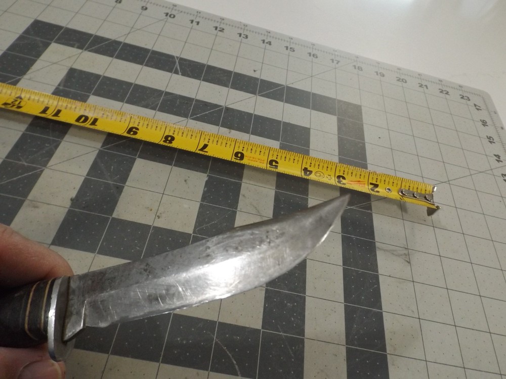 Vintage Western Boulder Fixed Blade Knife