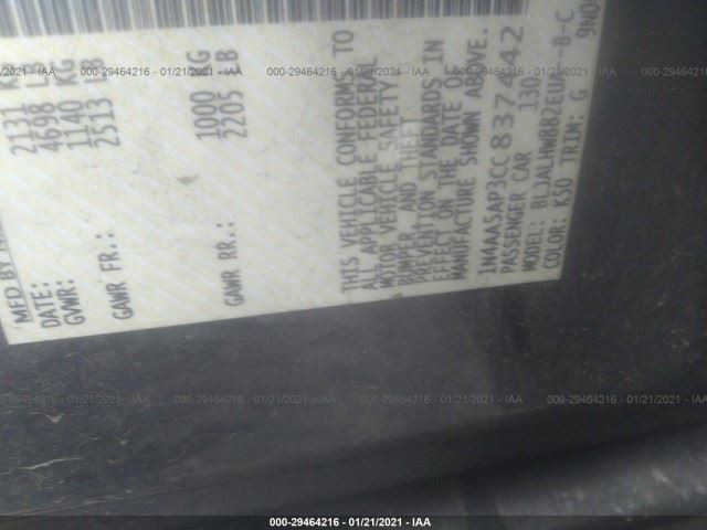 12 13 NISSAN MAXIMA Engine ECM Electronic Control Module Automatic CVT OEM