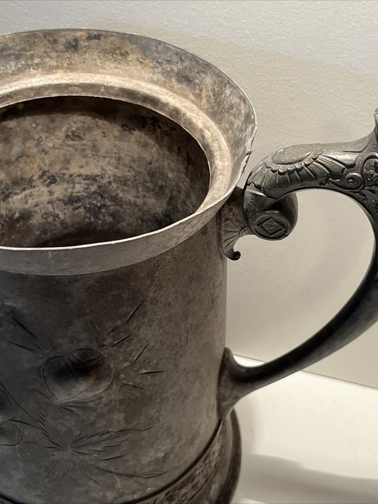 Silver City Plate Co Large Pitcher (missing Lid)