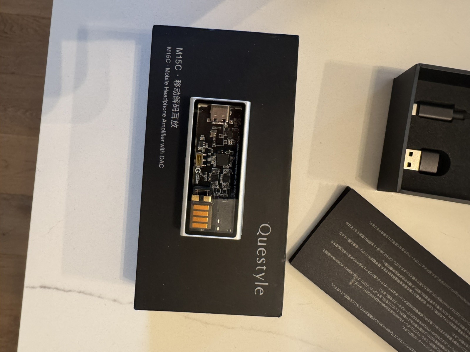 Questyle M15c Portable Mobile Headphone Amplifier With DAC