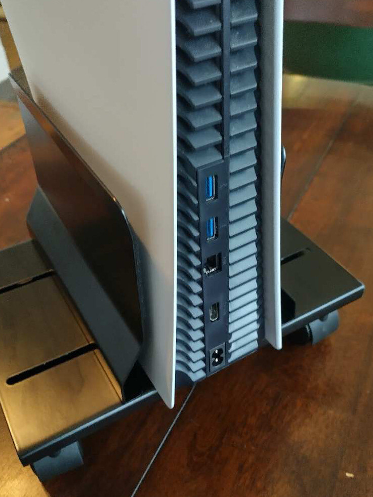 Gaming Console Computer Cart BLACK WITH CASTERS NIB