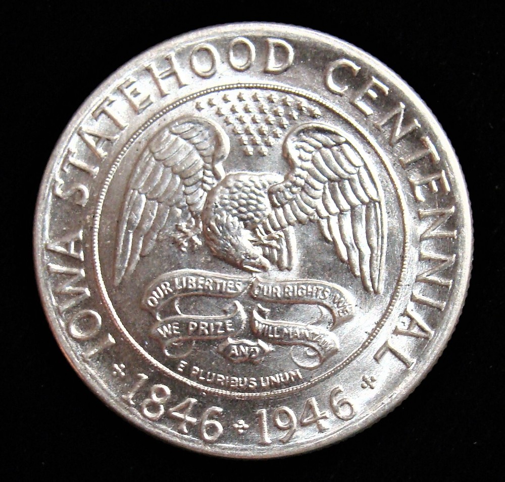 1946 50C Iowa Gem BU+++
