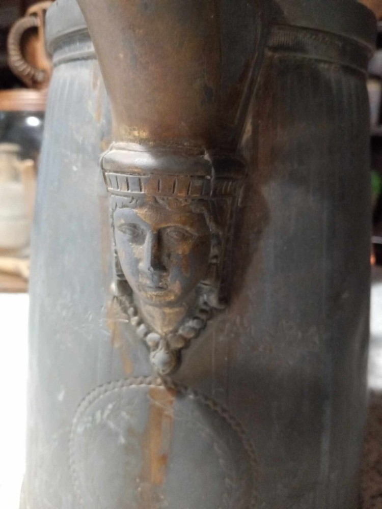 ANTIQUE 1887 REED & BARTON SILVER Plated Etched Ice Water PITCHER