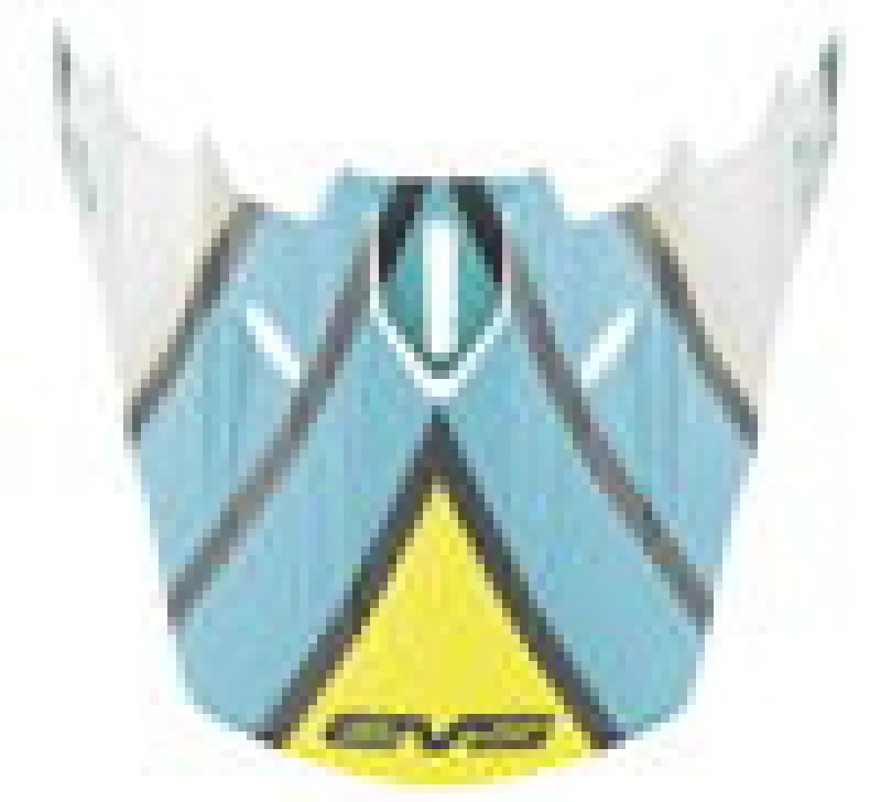 EVS HE18T5C-VSTFBU T5 Cosmic Visor - Tiff Blue