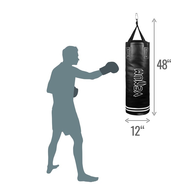 70lbs Heavy Bag Kit Boxing MMA Training Adjustable Ceiling Mount Durable Filled