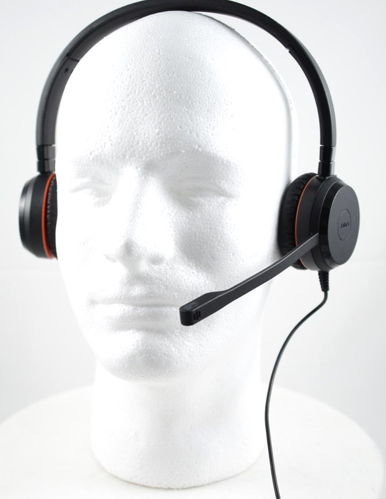 Jabra Evolve 30 II Black On The Ear Corded Headset for Computer