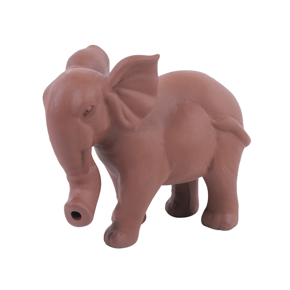 Elephant Incense Burner Waterfall Ceramic Backflow Incense Holder Home Decor