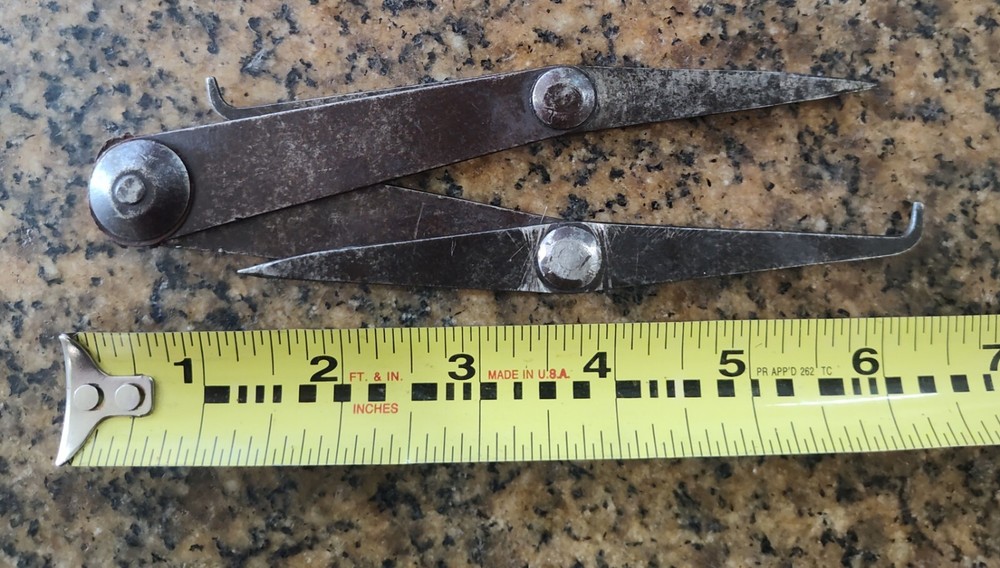 10" + VINTAGE UNIQUE CALIPER/ DIVIDER