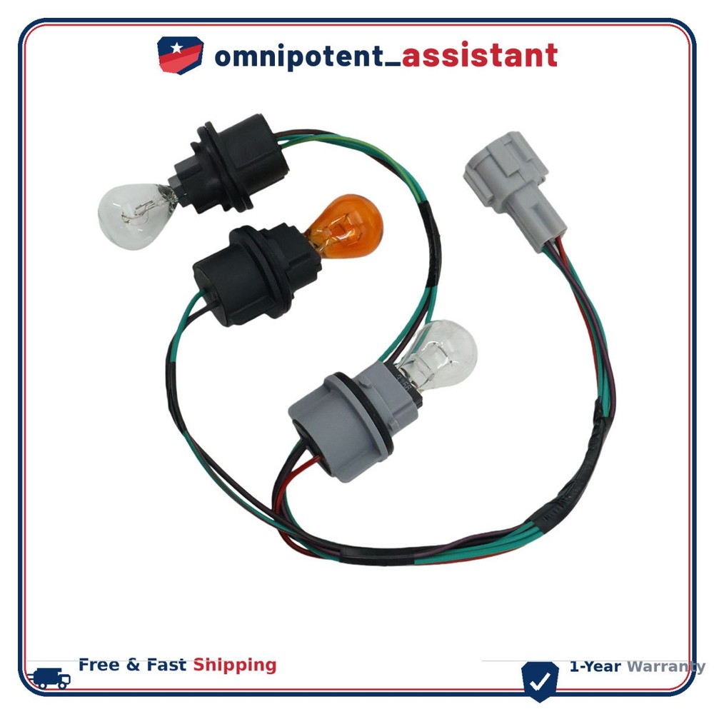 Socket & Wire Tail Light Wiring Harness For Nissan Frontier 1998-2002