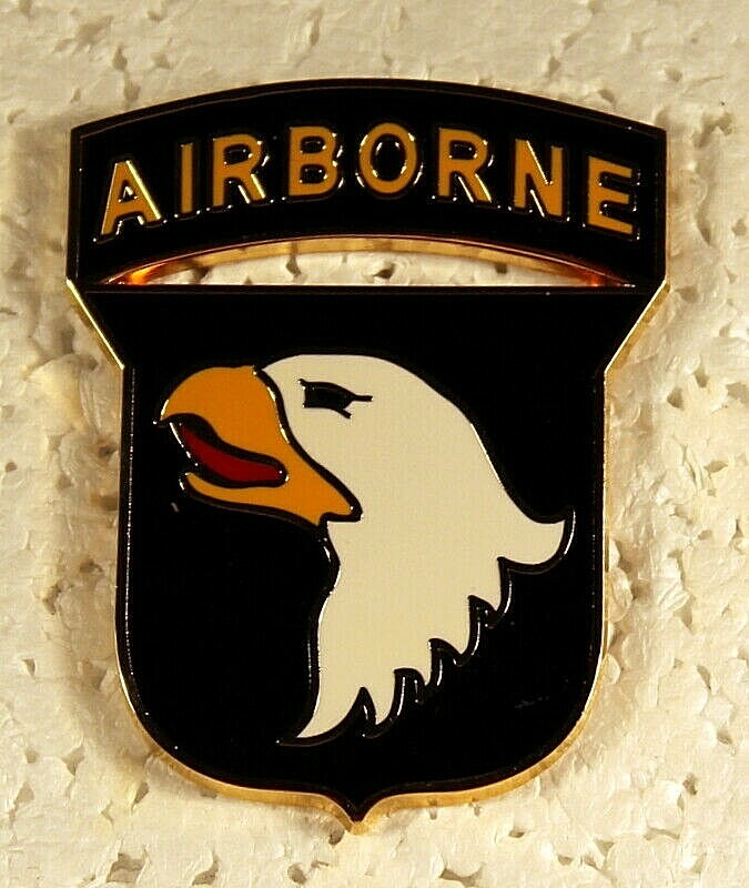 US Army 101st Airborne Division Combat Service Identification Badge CSIB
