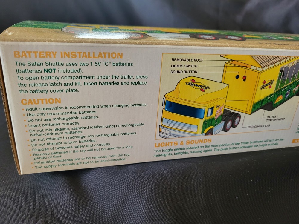 Safari Shuttle 2001 Sunoco 8th in Series With 2 Trailers