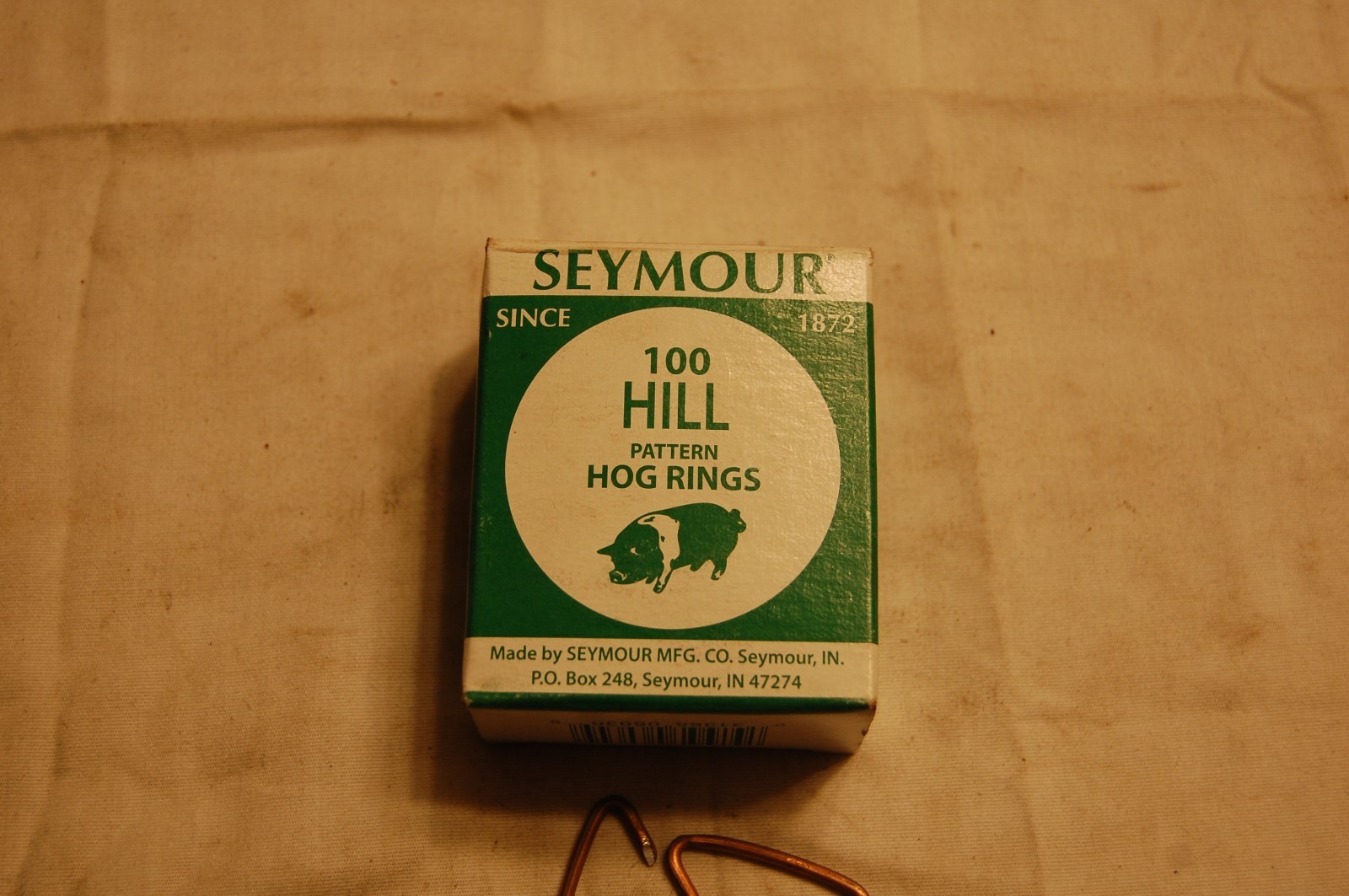 Seymour No. H3 Hill Patter Hog Rings (Qty of 100)