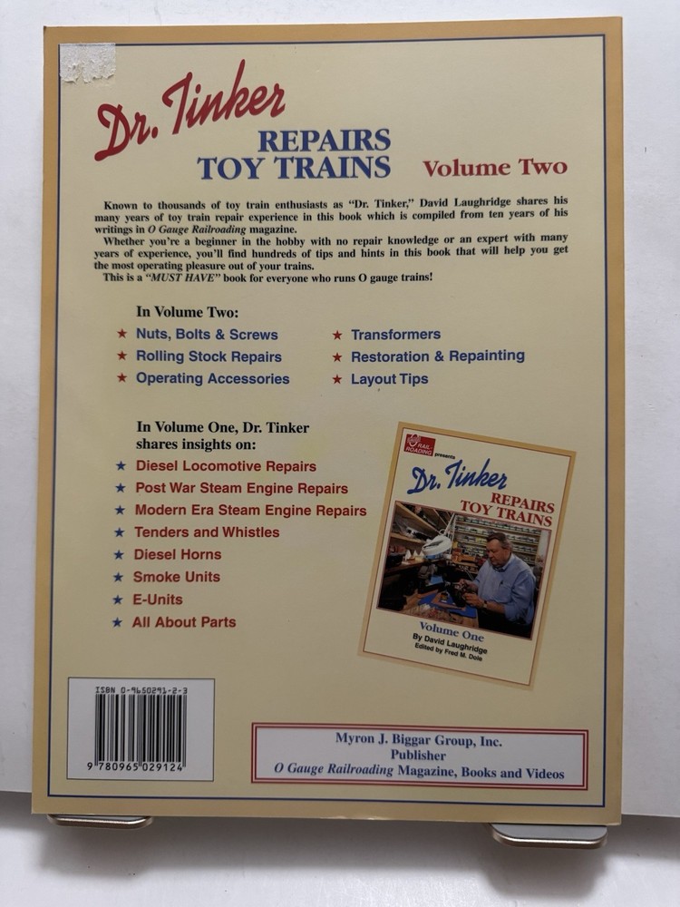 Dr Tinker Repairs Toy Train, Vol. 2 , Paperback