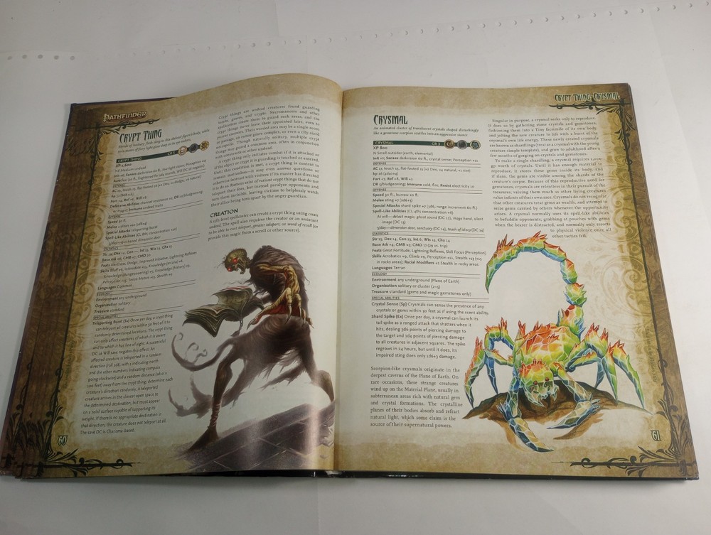 Pathfinder Roleplaying Game: Bestiary 2 - 1st Edition Hardback