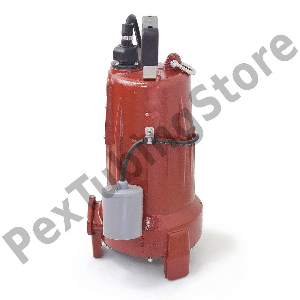 Automatic Omnivore Grinder Pump w/ Float Switch, 25' cord, 2 HP, 208/230V