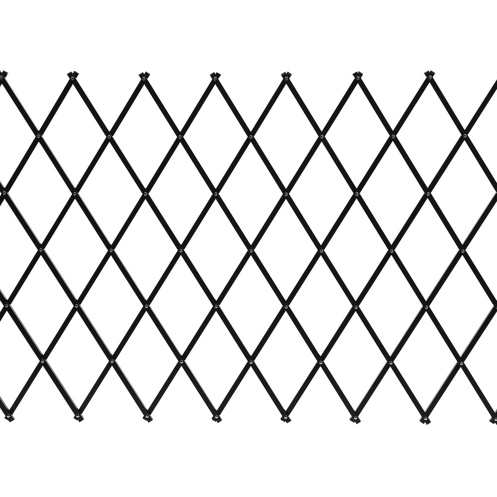 Single Folding Security Gate Rolling Barricade Gate Accordion Security Gate