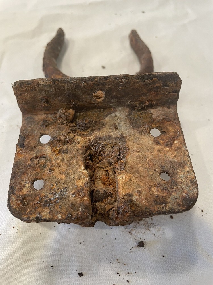 Vintage Rusty Oar Rest