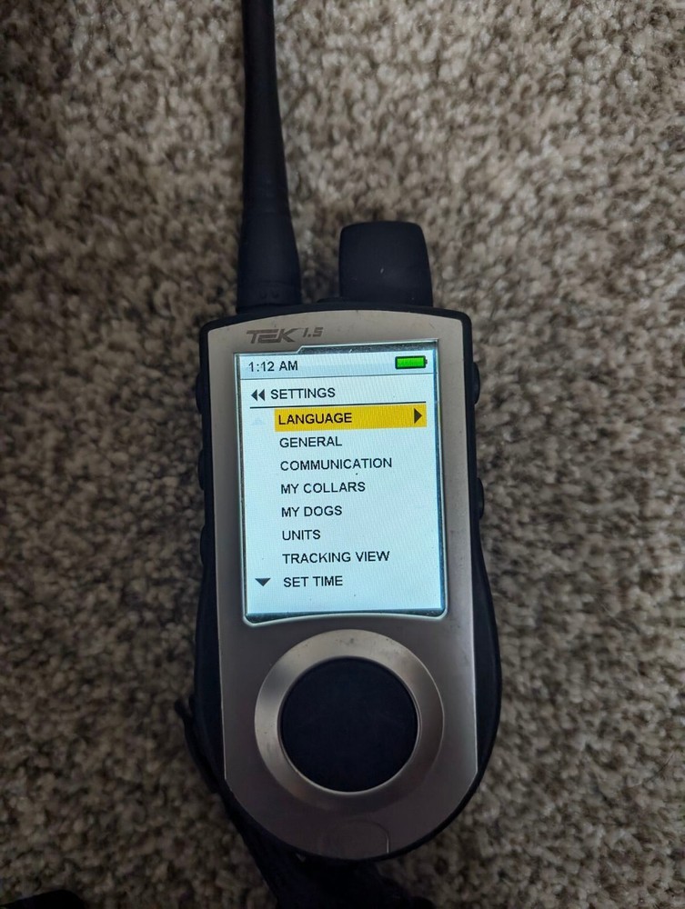 Tek dog tracking system