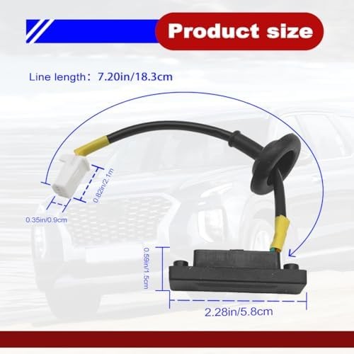 Rear Trunk Release Switch for Kia Rio