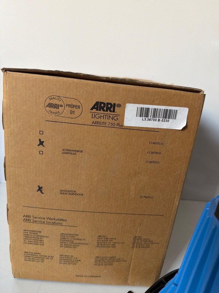 ARRI ARRILITE 750 Plus L3.36700.B Open Face