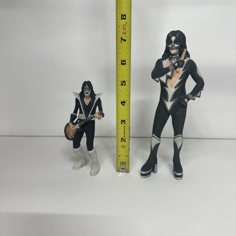 KISS Staramba Figures. VERY RARE! Catman Spaceman. Limited Edition 2016 (READ)