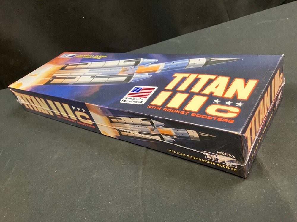 MPC Titan IIIC, new in shrinkwrap, flyable with modifications (not Estes)