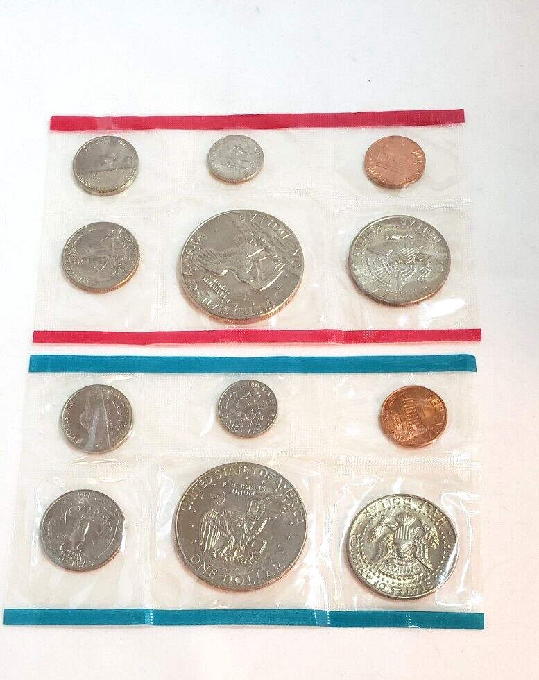 1978 U.S Mint Sets P and D Mints Uncirculated Sealed 4667