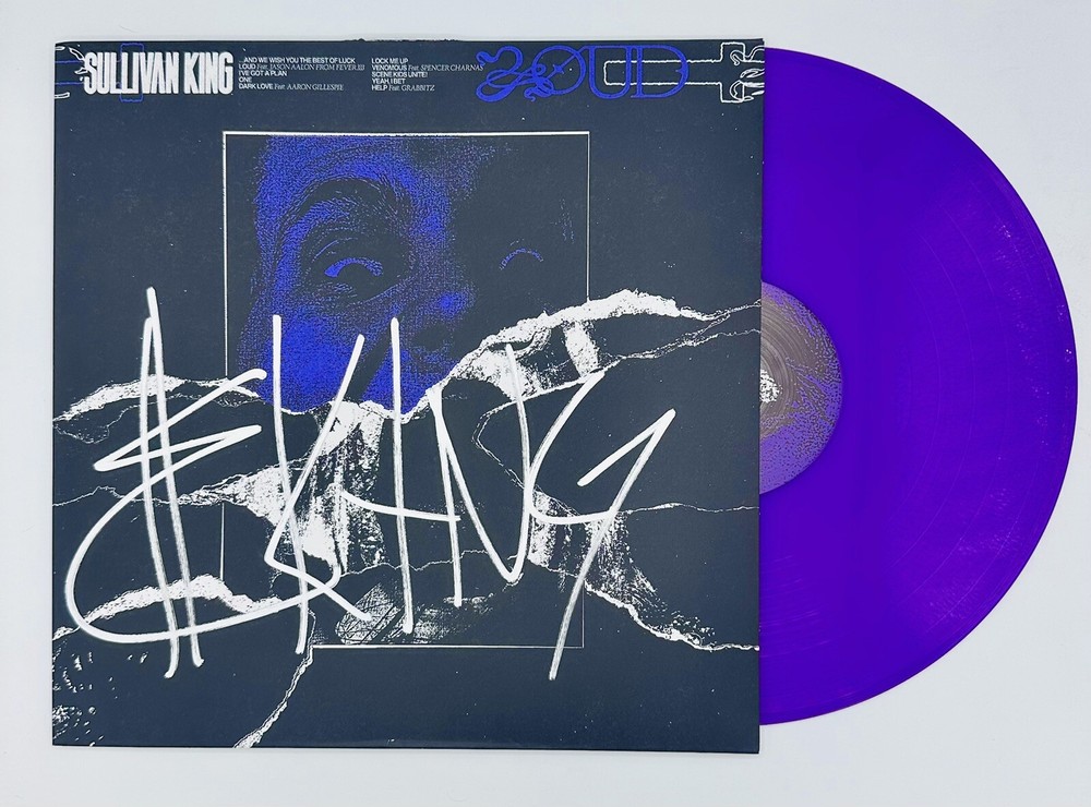 Sullivan King Signed Loud Colored Vinyl LP Record