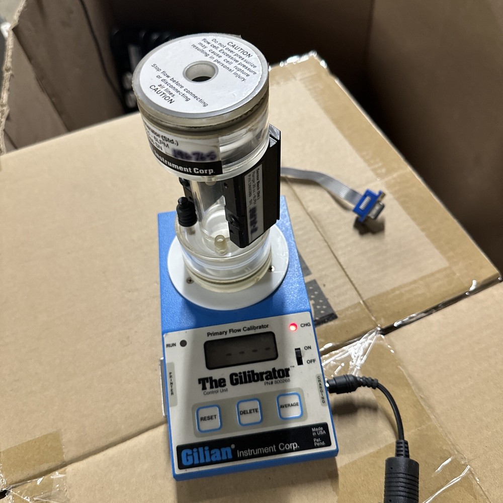 🔥 GILIAN THE GILIBRATOR PRIMARY FLOW CALIBRATOR BUBBLE GENERATOR 800268 D800286