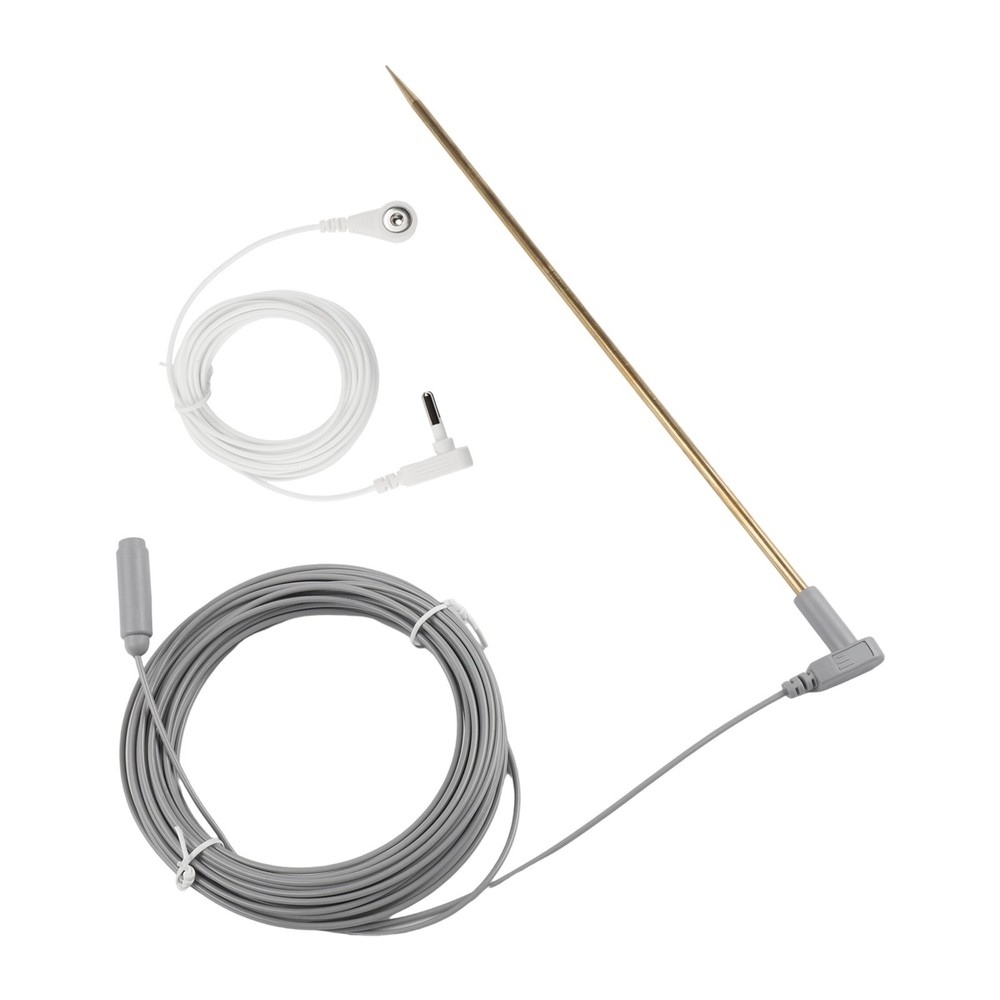 30cm Grounding Rod Kit with Two Wires for Secure Electrical Connection