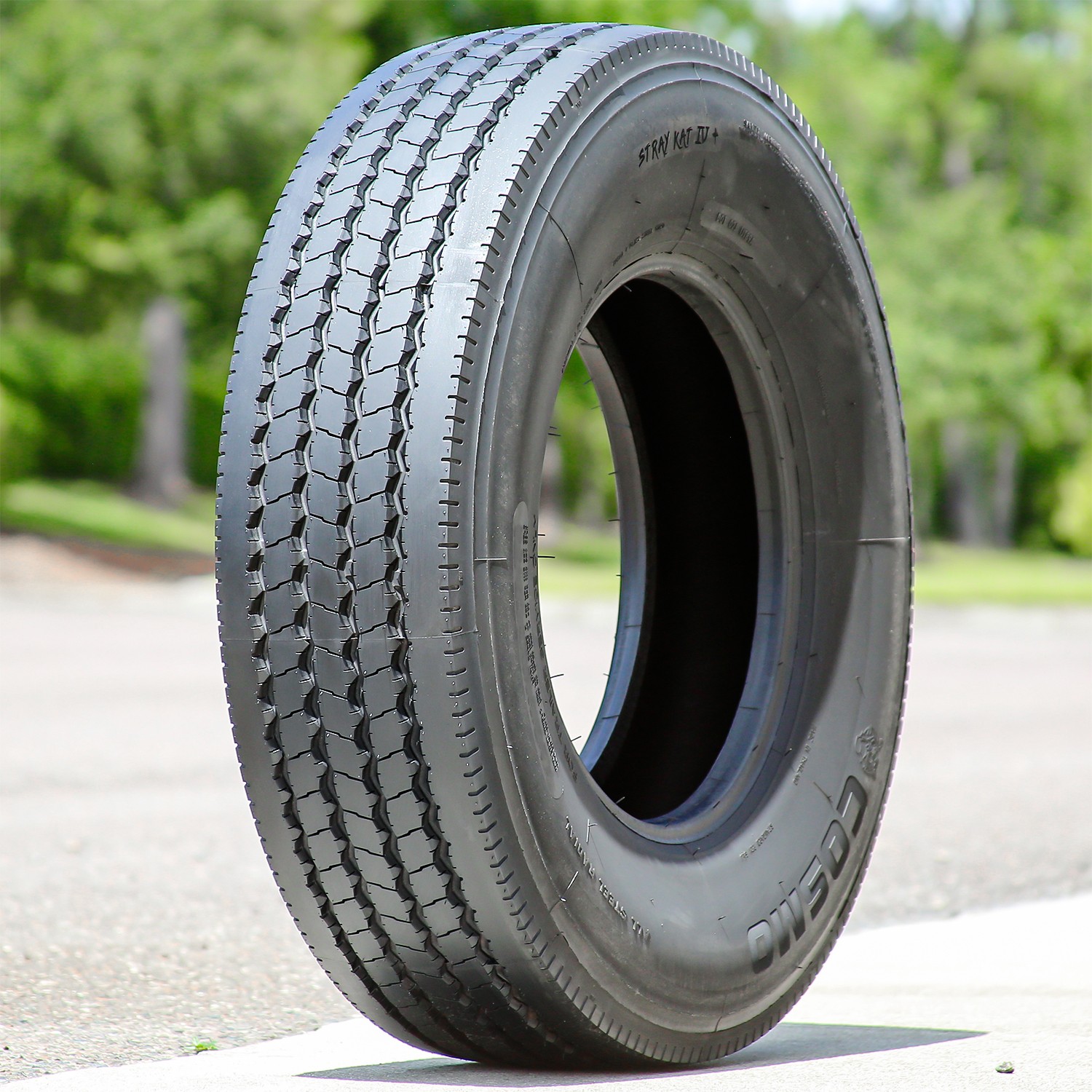 4 Tires Cosmo Stray Kat IV+ All Steel ST 235/80R16 Load G 14 Ply Trailer