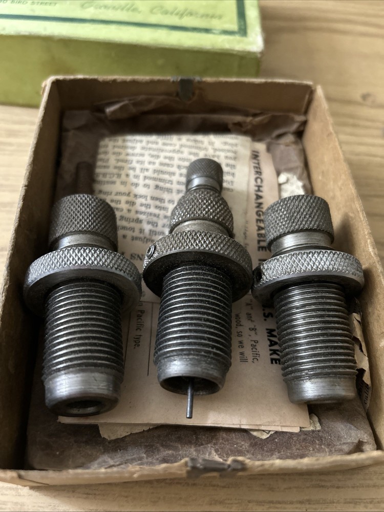 VINTAGE RCBS .357 MAGNUM WC RELOADING DIE SET