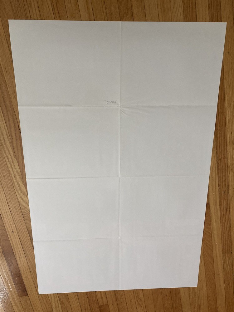 Aztec Camera Knife Poster 23x35 1984 promo Record Store ￼ original promotional