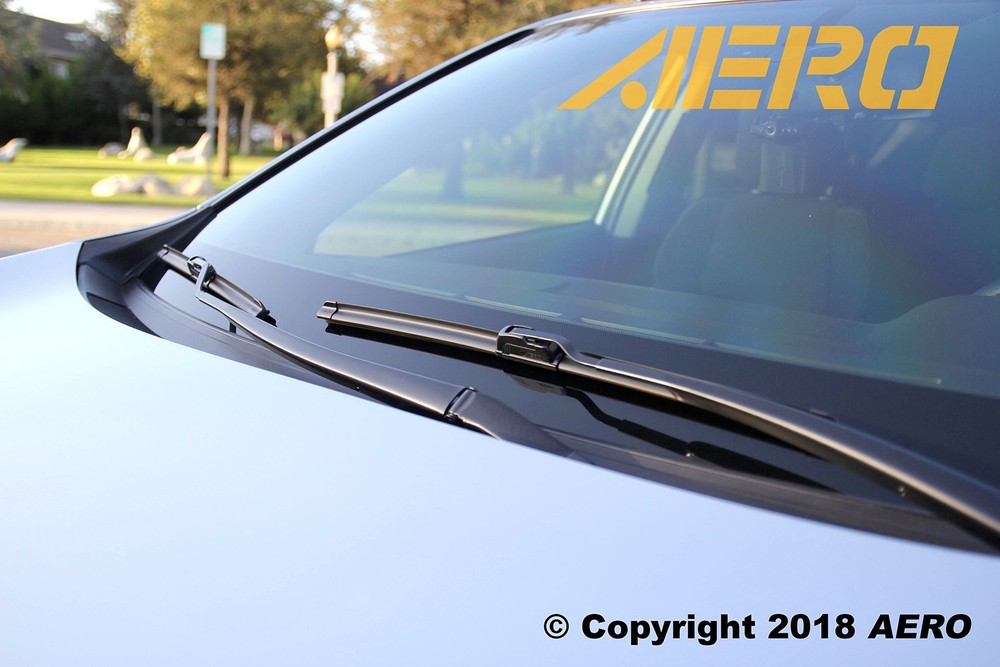 AERO Voyager 26" + 24" Windshield Wipers, 26"+24" (Pair for Front Windshield)