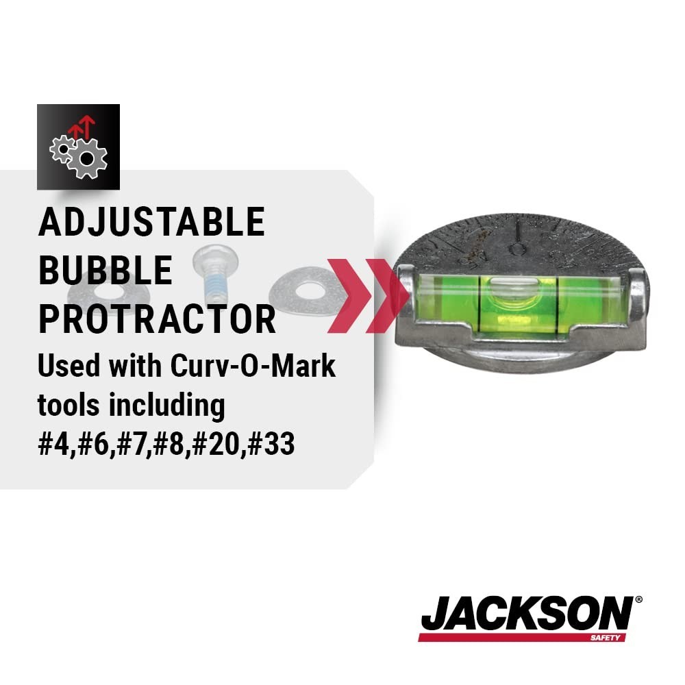 Lightweight Magnetic Protractor - 180-Degree Adjustable for Accurate Welding