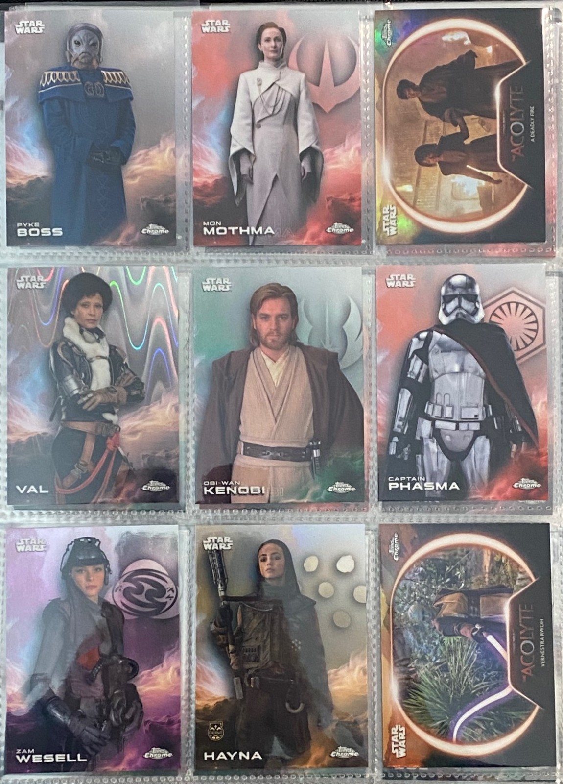 Topps Star Wars 10 Card Mystery Pack - Autos, #'d, Holos, Patch, Slab Chase!