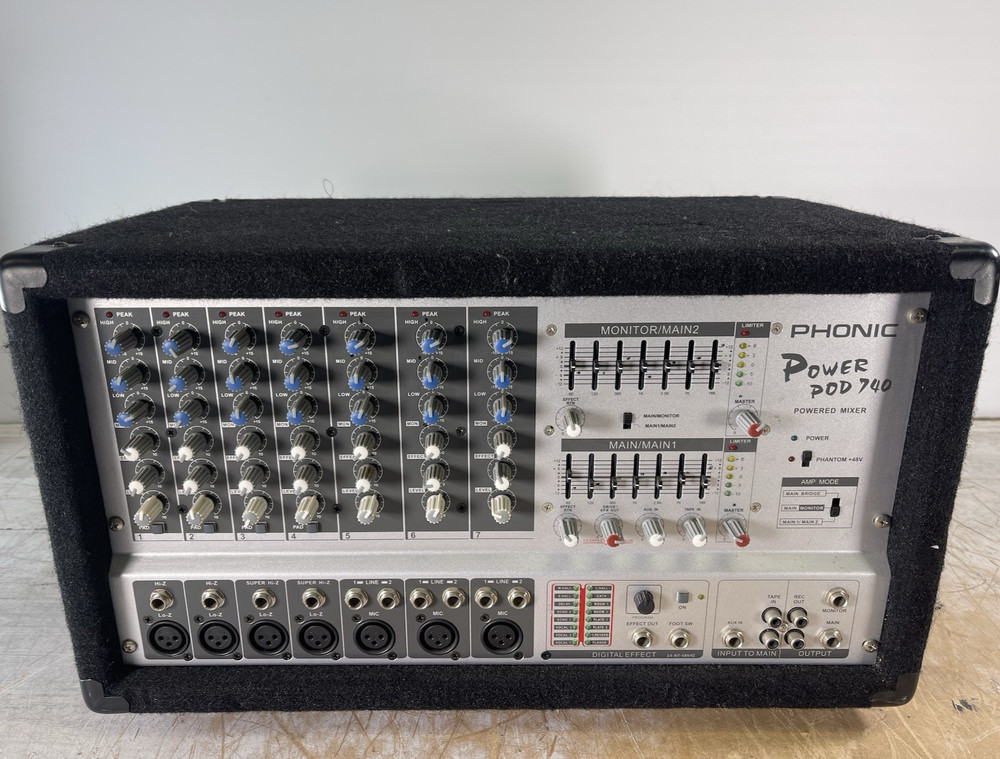 PHONIC 740 POWERPOD PLUS POWERED MIXER