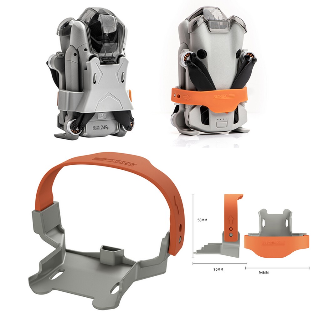 Propellers Holder Drone Propellers Fixed Guard Strap Accessories for Mini 4 Pro