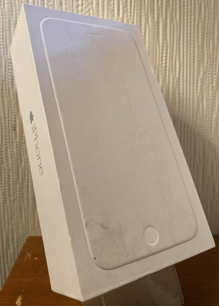 EMPTY BOX ONLY - Apple iPhone 6 Plus Silver 64GB A1522 Replacement Box - OEM