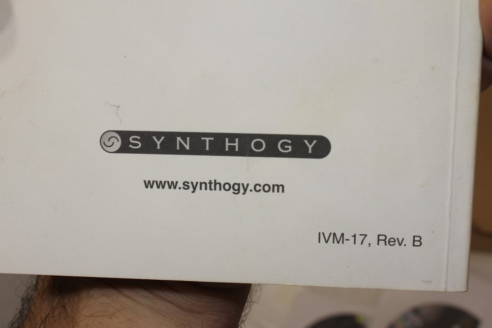 Ivory Grand Pianos Synthogy w Box - User Manual + 6 Discs ONLY Computer Software