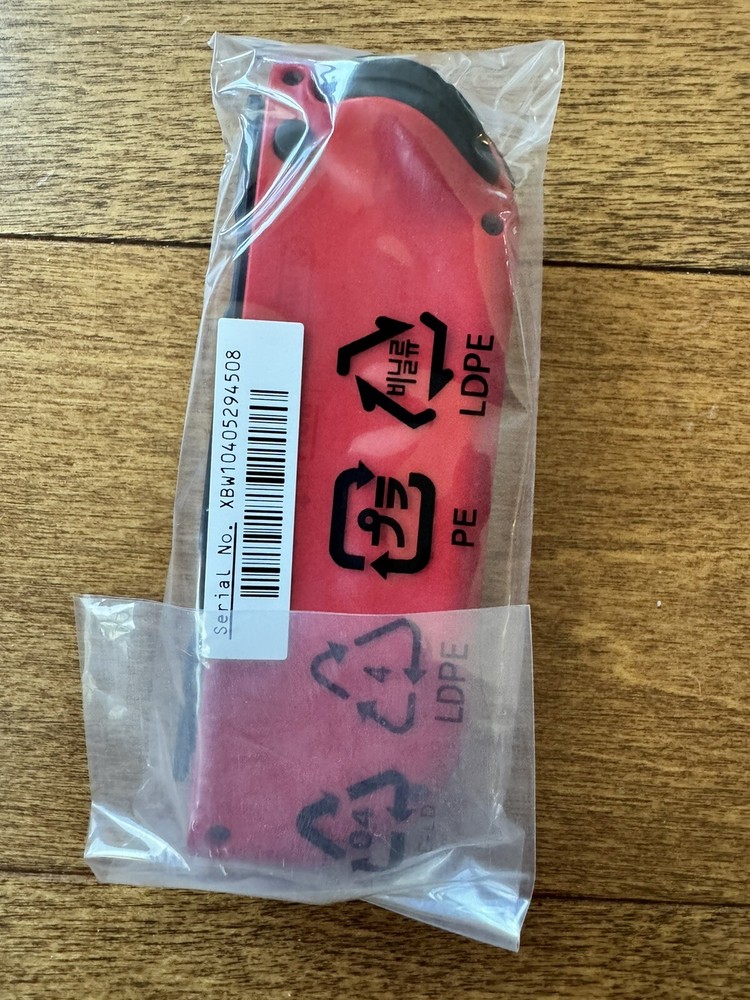 [LEFT RED JOYCON] Nintendo Switch Joy Con w/Strap Controller