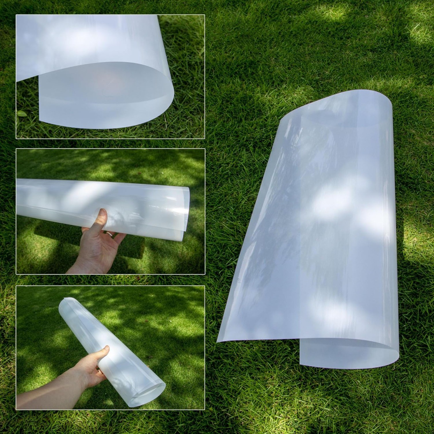 10 PCS 12X12 inch 10mil Blank Mylar Stencil Sheets,Milky Translucent PET Blank