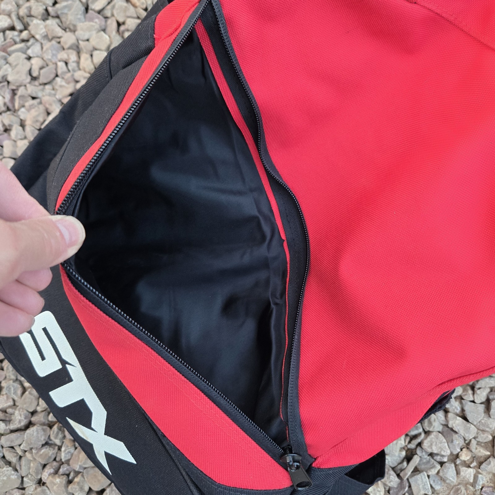 STX Backpack Carry On Lacrosse Back To School Sports Hiking Red Black PJR RDXX