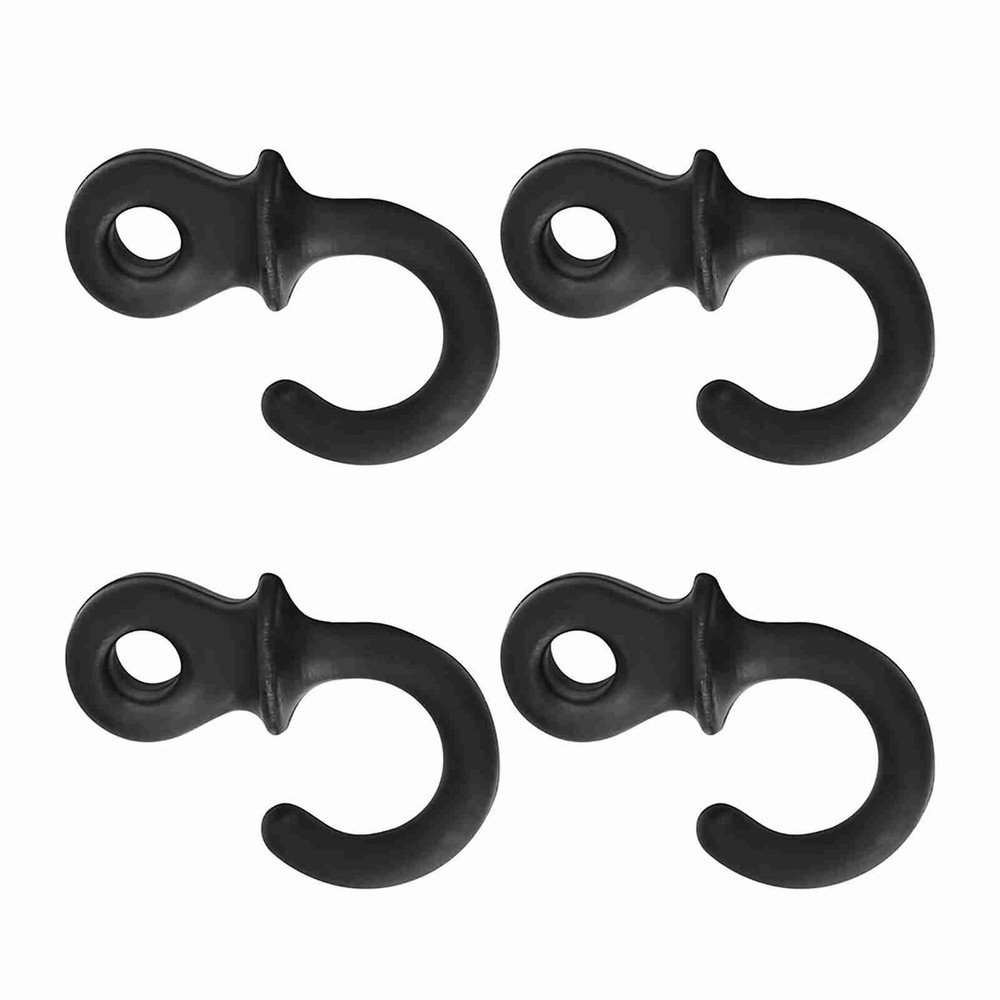 4Pcs Durable Rubber Compound Bow String Stabilizer Vibration Damper Shock