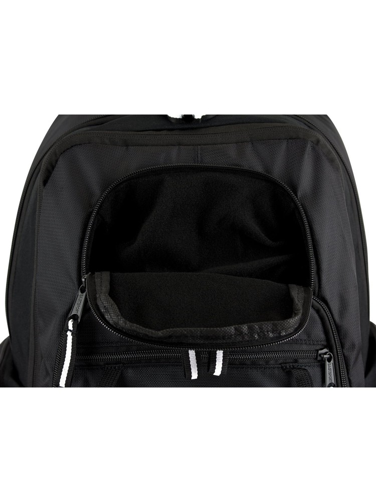 Eastsport Unisex Diamond Expandable Recycled Backpack, Black
