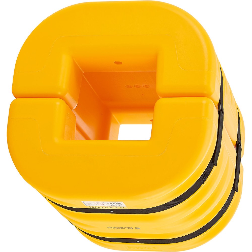 Global Industrial Column Protector 10" Opening 24"H Yellow